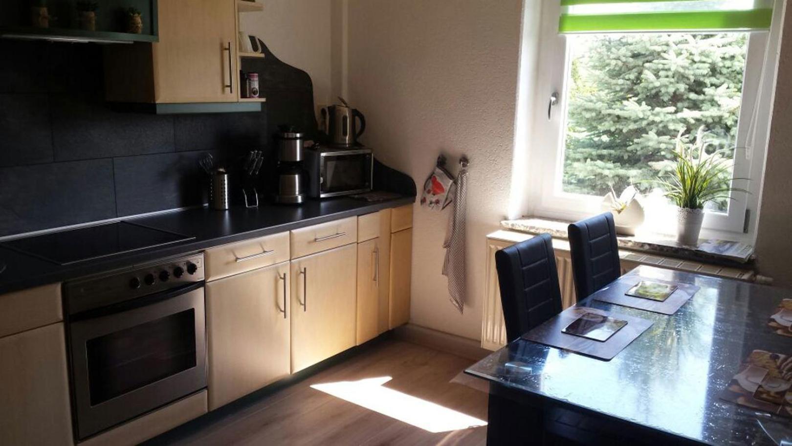 Ferienwohnung "Am Vaterlandsgrubenweg" Oelsnitz  Kültér fotó